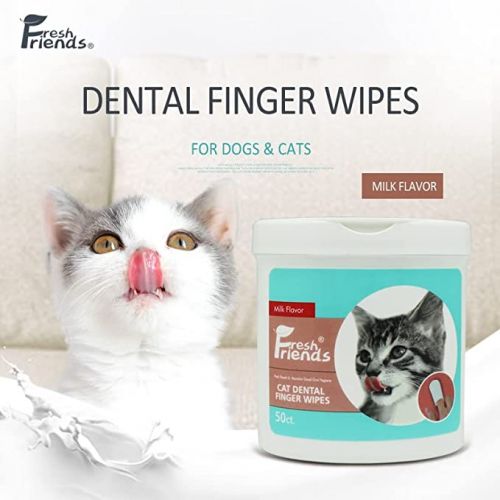 Cat dental wipes hot sale
